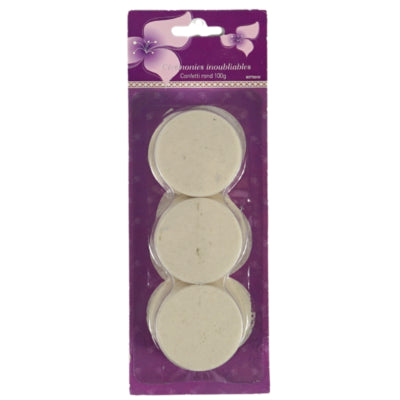 Confettis ronds ivoire 100 g | 24 pièces