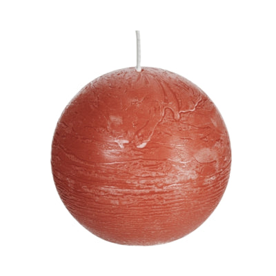 Bougie boule Spaas (r) gingembre 8 cm | 12 pièces