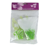 Emballage cadeau Miss France vert 5 cm lot de 6 | 24 pièces