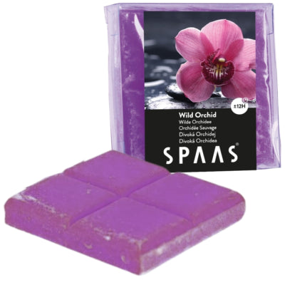 Spaas (r) cire fondante orchidée sauvage 6,5 cm | 24 pièces
