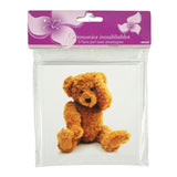 Cartes de notification baby shower ours en peluche 12 cm 5 pièces | 48 pièces