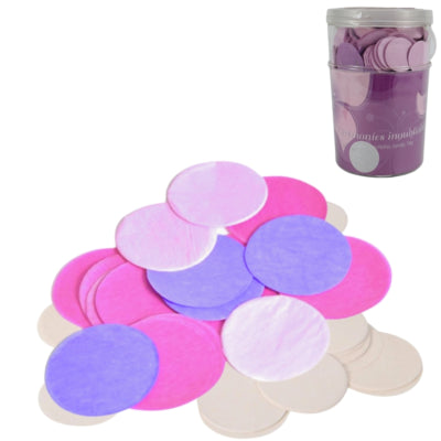 Confettis en seau de nuances roses 1 kg | 8 pièces