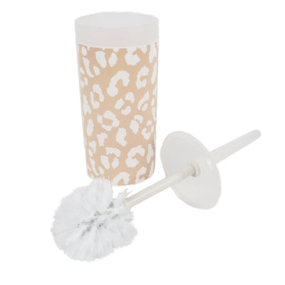 Brosse de toilette avec support panthère 35 cm | 12 pièces