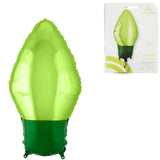Amscan ballon en aluminium lampe de Noël vert 55 cm | 25 pièces
