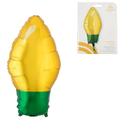 Amscan ballon en aluminium lampe de Noël doré 55 cm | 25 pièces