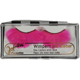 Jofrika Cosmetics Cils artificiels plumes rose fluo 9,5 cm b-choice ve500 | 50 pièces