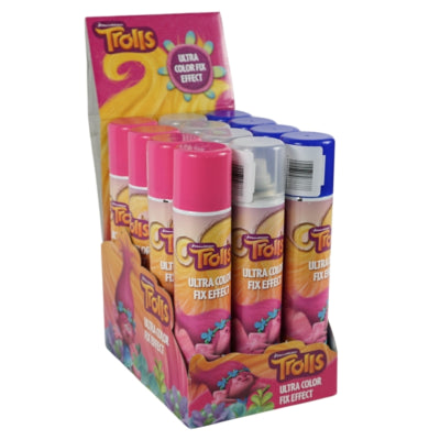 Laque pour cheveux Trolls 200 ml 3 assortis | 12 pièces