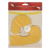 Slinger hart geel 6 m | 24 stuks