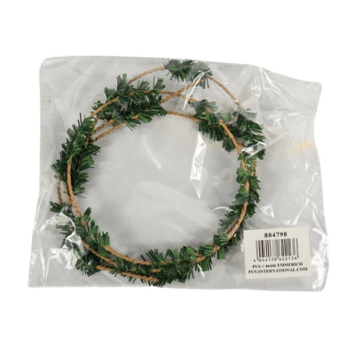 Guirlande branche de pin Noël vert 120 cm | 48 pièces