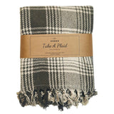 Prends un plaid pique-nique polyback vert blanc 160 x 160 cm | 10 pièces
