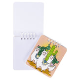 Carnet alpaga 9 cm | 48 pièces