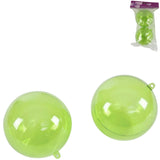 Boule à suspendre verte 10 cm lot de 2 | 24 pièces