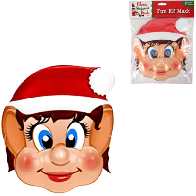 Masque de Noël elfe taille unique | 40 pièces