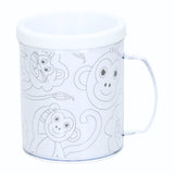 Coloriez vos propres animaux en tasse 250 ml | 36 pièces
