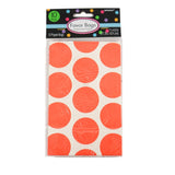 Amscan emballage cadeau orange blanc 18 cm x 11 cm | 48 pièces
