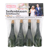 Bouteille de champagne soufflant des bulles 7,7 cm 4 pièces | 24 pièces
