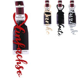 Stern fabrik porte-bouteille cadeau feutre allemand 25 cm 4 assortis | 40 pièces