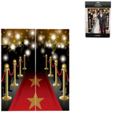 Amscan décoration murale scène hollywoodienne 165 cm 2 pièces | 24 pièces