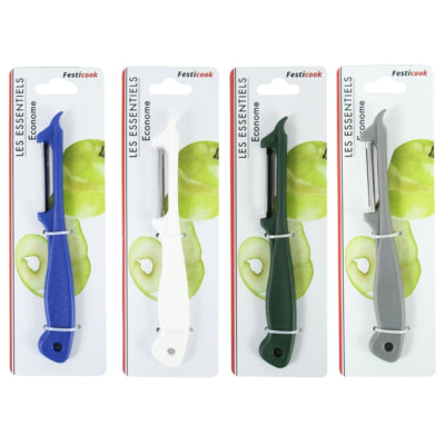 Festicook éplucheur 18 cm 4 assortis | 24 pièces