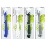 Festicook éplucheur 18 cm 4 assortis | 24 pièces