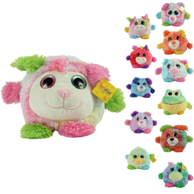 Sunkid peluche animal 35 cm 12 assortis | 12 pièces