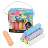Craie de trottoir jumbo 9,5 cm 15 pièces | 12 pièces
