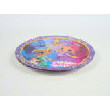 Assiettes jetables papier brillant scintillant 8 pièces | 30 pièces
