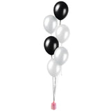 Amscan poids ballon biberon rose 9 cm | 24 pièces