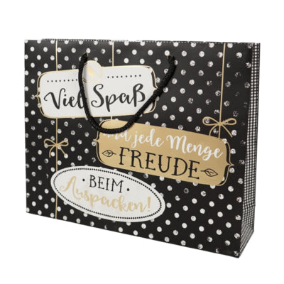 Sac cadeau tombé spaß 35 x 8,5 x 27,5 cm | 20 pièces