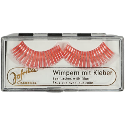 Jofrika cosmétiques cils artificiels orange argent 9,5 cm b-choice | 60 pièces