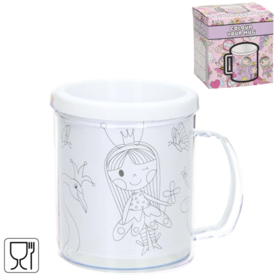Color votre propre tasse princesse