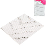 Guirlande de perles Miss France couleur argent 5 mètres | 48 pièces