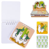 Carnet alpaga 9 cm | 48 pièces