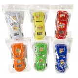 Voiture de course 10,5 cm 6 assortis | 24 pièces