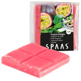 La cire Spaas (r) fond les délices tropicaux 6,5 cm | 24 pièces