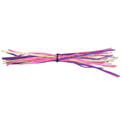 Faisceau décoration bois naturel rose violet 100 cm | 20 pièces