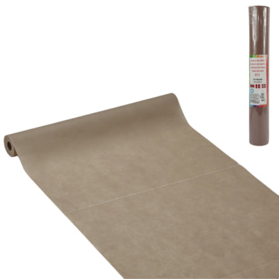 Chemin de table 3 en 1 marron 480 cm | 24 pièces
