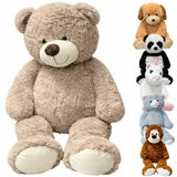 Peluche xl peluche 90 cm 6 assortis | 12 pièces