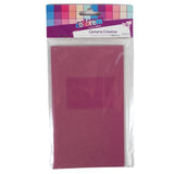 Cartes de menu violet 17 cm 5 pièces | 24 pièces