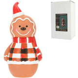 Créations de Noël bonhomme en pain d'épices 28 cm | 8 pièces