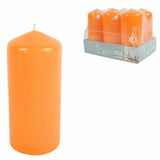 Bougies piliers de Gala orange 5,8 x 12,5 cm 6 pièces | 4 pièces