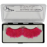 Jofrika cosmétiques cils artificiels plumes rose 9,5 cm b-choice ve500 | 50 pièces