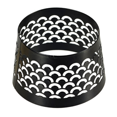 Capuchon Spaas (r) pour bougies fish eye noir 8,5 cm | 36 pièces