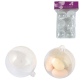 Boule à suspendre blanche 5 cm lot de 6 | 32 pièces