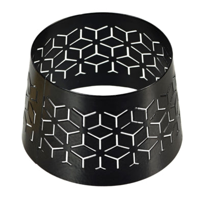 Bouchon Spaas (r) pour bougies géométrique noir 8,5 cm | 36 pièces