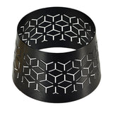 Bouchon Spaas (r) pour bougies géométrique noir 8,5 cm | 36 pièces