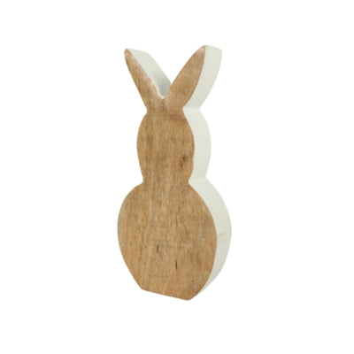 No brand bois de lièvre blanc 18 cm | 6 pièces