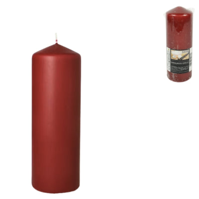 Bougie parfumée santal vanille 6 x 17 cm | 16 pièces