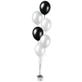 Amscan ballon poids cadeau couleur argent 8 cm | 24 pièces