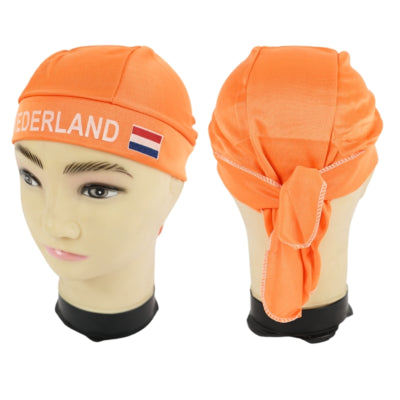 Bandana Pays-Bas orange taille unique | 24 pièces